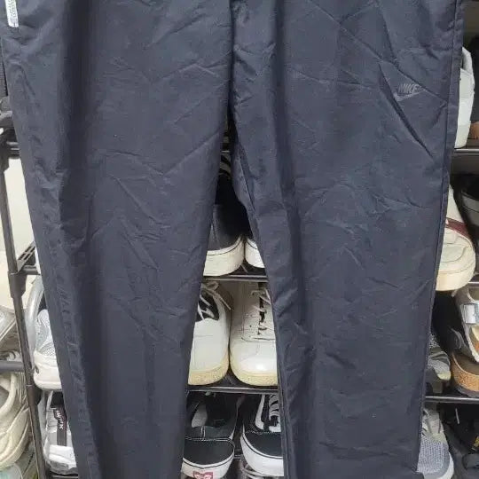 [BUNJANG] Nike Black Cotton Pants / 나이키 블랙 면바지