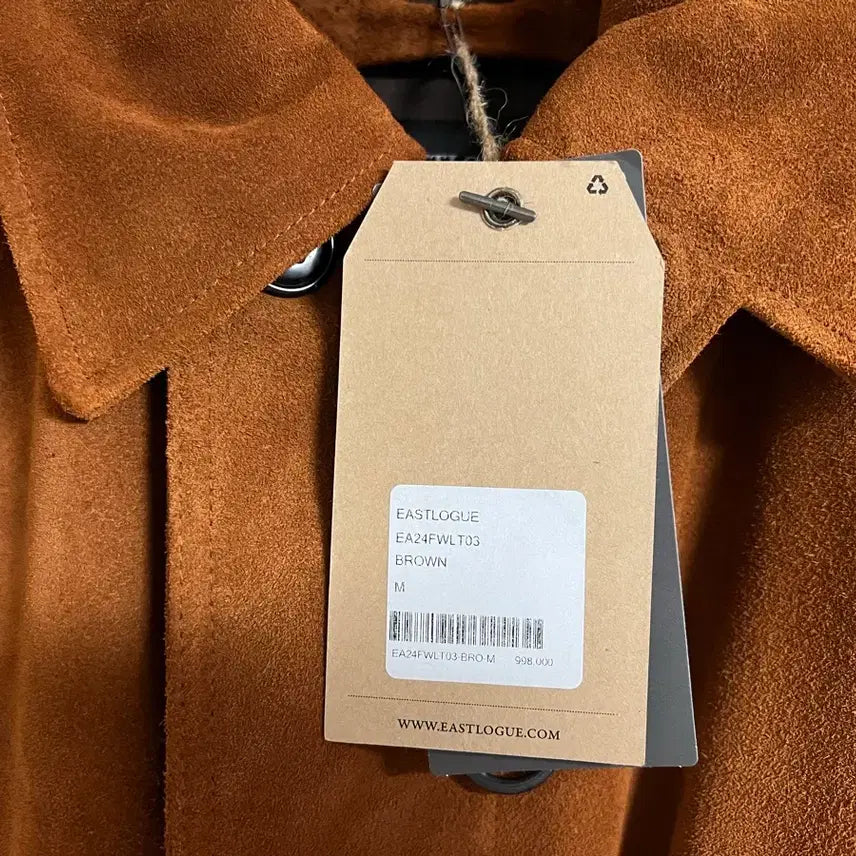 [BUNJANG] Eastlogue MK3 Suede Jacket (Brown, M) / 이스트로그 MK3 스웨이드 자켓 (브라운, M)