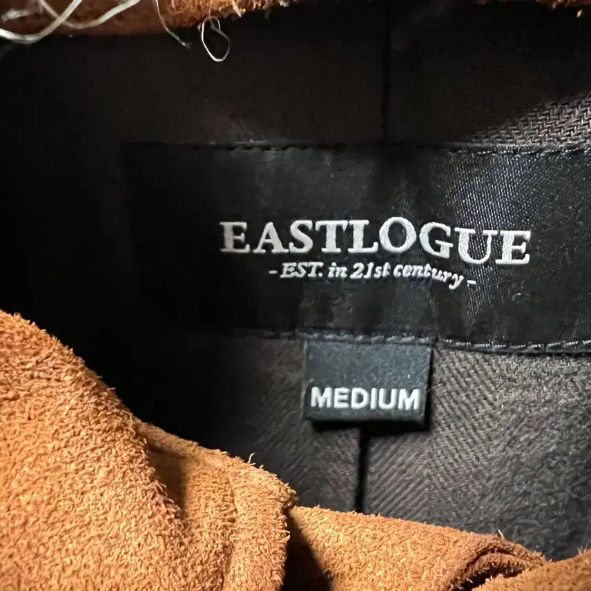 [BUNJANG] Eastlogue MK3 Suede Jacket (Brown, M) / 이스트로그 MK3 스웨이드 자켓 (브라운, M)