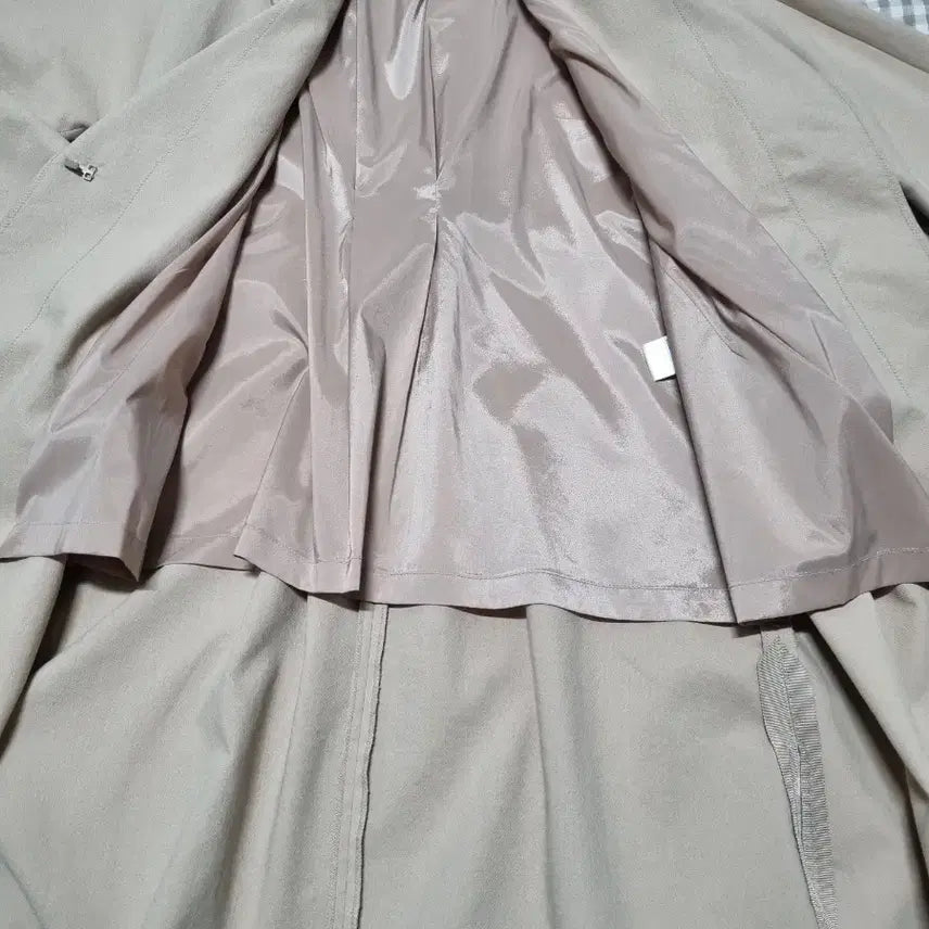 [BUNJANG] Nice Hong Belted Trench Coat Beige / 나이스홍 고급스런  벨티드 트렌치 코트