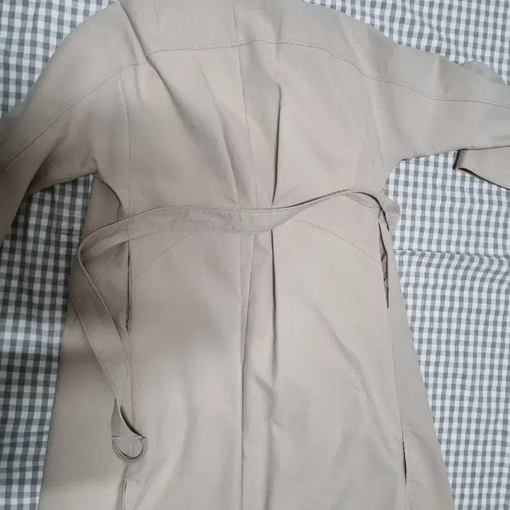 [BUNJANG] Nice Hong Belted Trench Coat Beige / 나이스홍 고급스런  벨티드 트렌치 코트