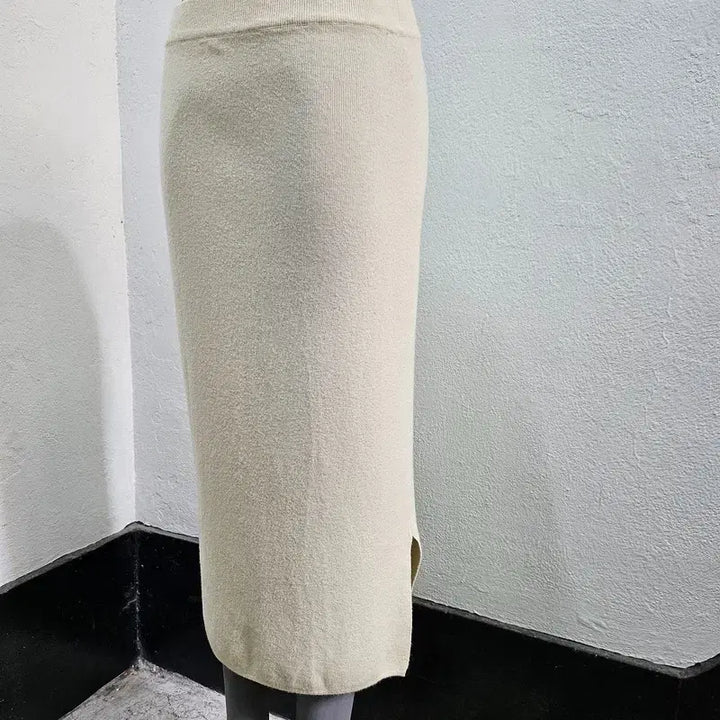 [BUNJANG] KOREA J3407 Cream Skirt / KOREA 스커트 여 29 J3407