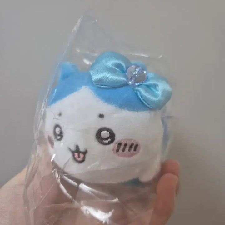 [BUNJANG] Chiikawa Magical Hachiware Pucci Nesoberi Mascot Plush / 치이카와 매지컬 하치와레 푸치 네소베리 마스코트 인형