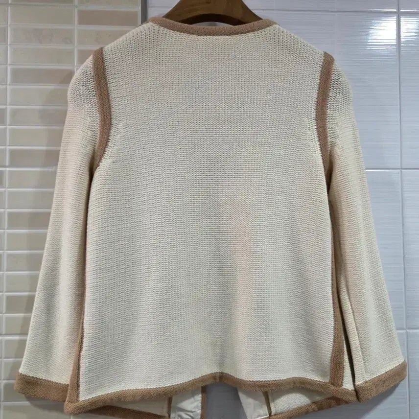 [BUNJANG] Tory Burch Ivory Cardigan / 토리버치 아이보리 가디건
