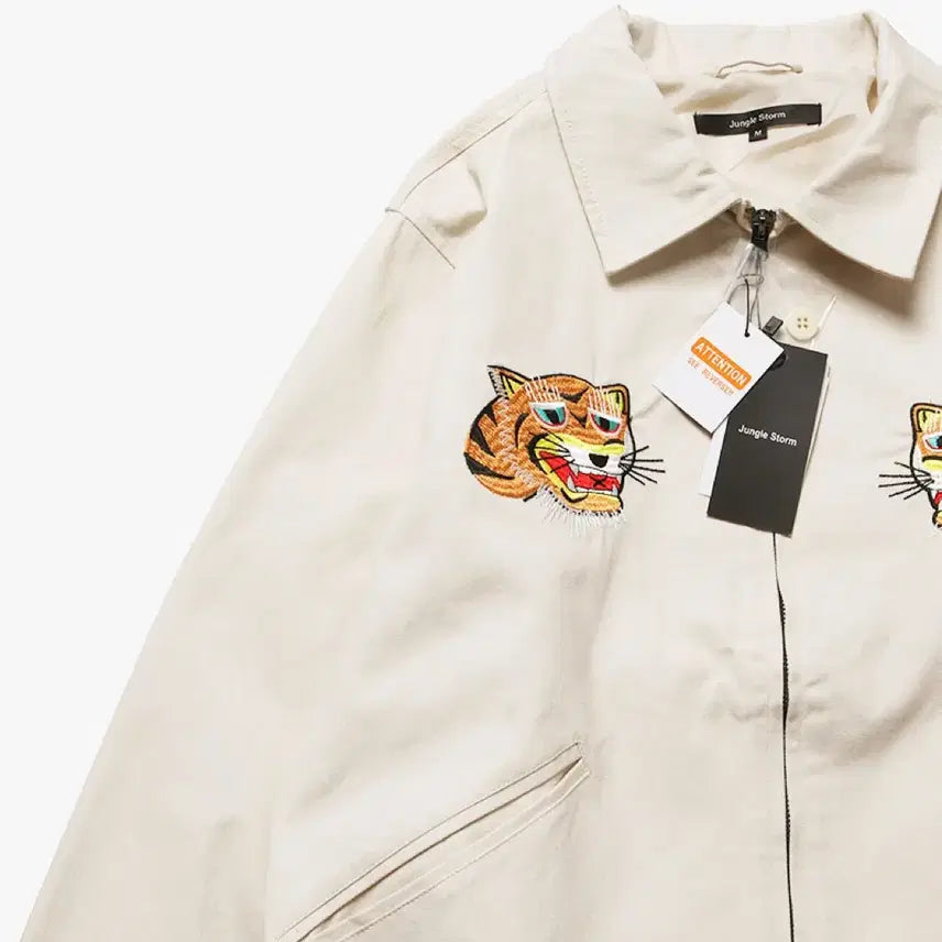[BUNJANG] Jungle Storm Souvenir Jacket / 정글스톰 24FW 수베니어자켓