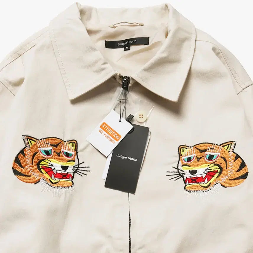 [BUNJANG] Jungle Storm Souvenir Jacket / 정글스톰 24FW 수베니어자켓