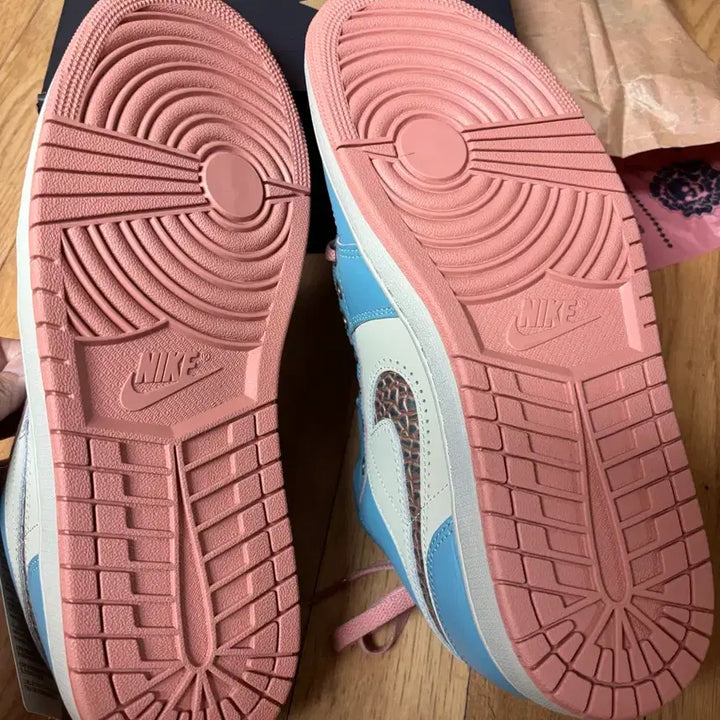 [BUNJANG] Nike Air Jordan 1 Low OG EX Blue Sneakers / 나이키 에어 조던 1 로우 OG EX 블루
