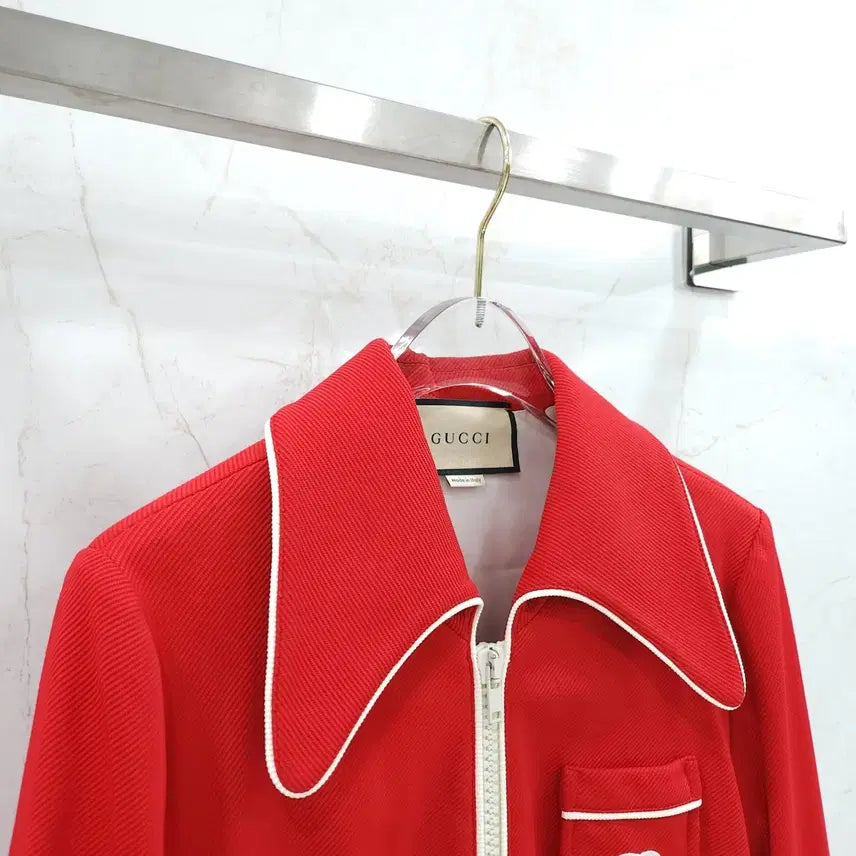 [BUNJANG] Gucci GG Interlocking Jersey Zip-Up Jacket (S) / S / 구찌 GG 인터로킹 저지 집업 자켓 653411