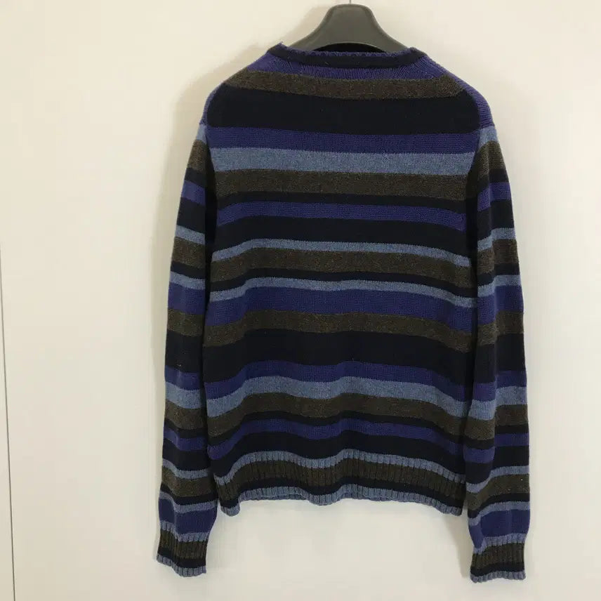[BUNJANG] Tommy Hilfiger Vintage Striped Knit Sweater / 타미힐피거 빈티지 스트라이프패턴 니트 [M]