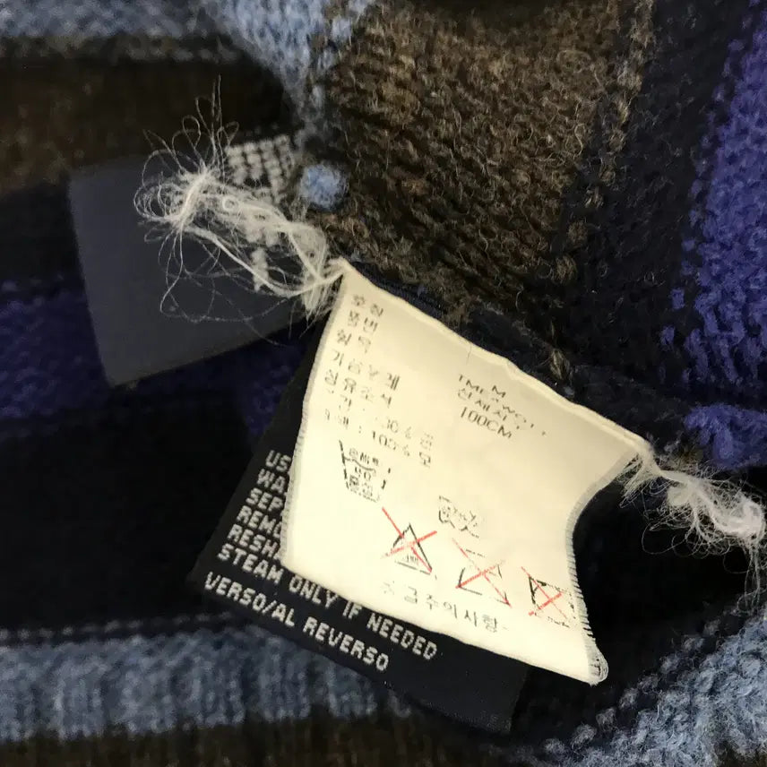 [BUNJANG] Tommy Hilfiger Vintage Striped Knit Sweater / 타미힐피거 빈티지 스트라이프패턴 니트 [M]