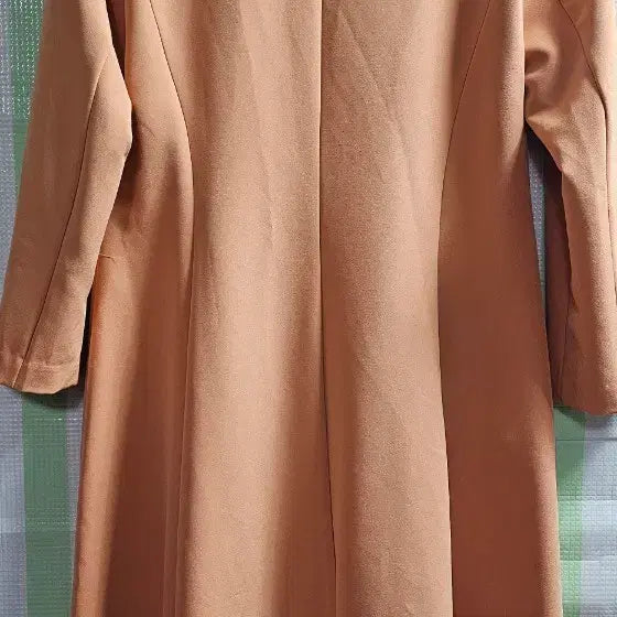 [BUNJANG] ANDMIC Long Coat - Apricot / ANDMIC 앤드믹 롱 코트 살구색