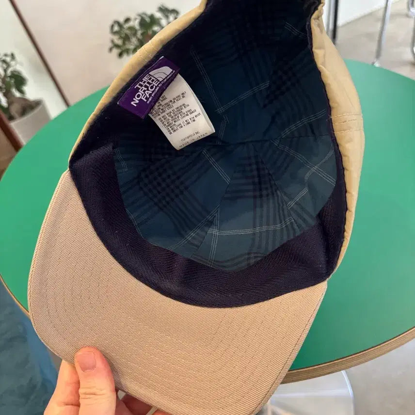 [BUNJANG] The North Face Purple Label Two-tone Ball Cap Beige / 노스페이스 퍼플라벨  볼캡 베이지