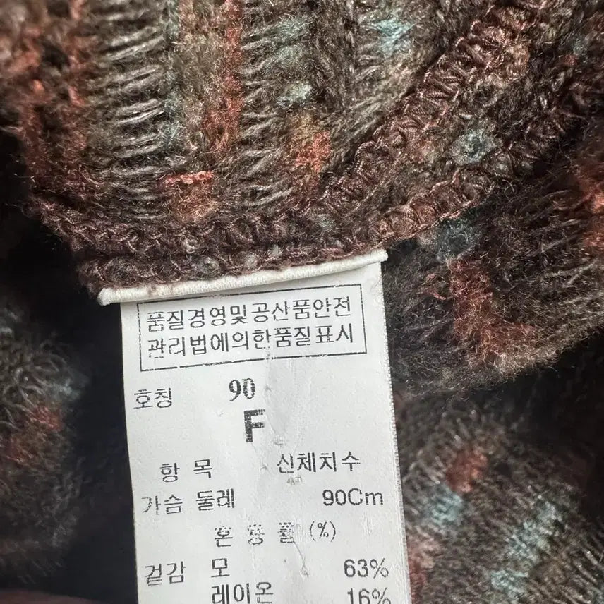 [BUNJANG] Mine Wool Knit Cardigan (Size 55) / 마인 울 니트 가디건(55)