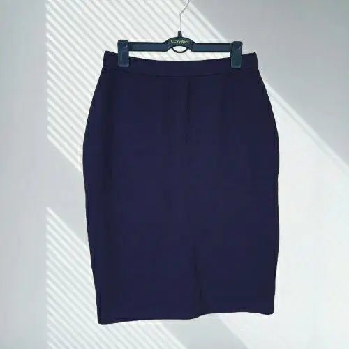 [BUNJANG] St. John Santana Knit Banding Skirt / ST.JOHN 센존컬렉션 클래식 시그니처 퍼플 산타나니트 밴딩 스커트 6