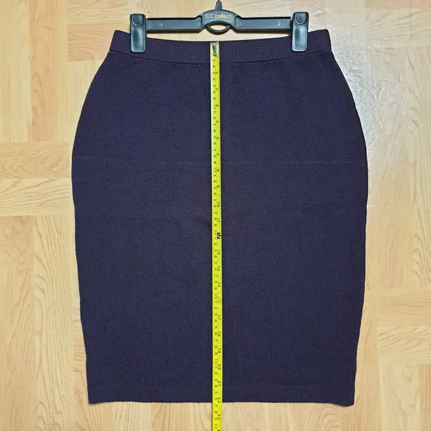 [BUNJANG] St. John Santana Knit Banding Skirt / ST.JOHN 센존컬렉션 클래식 시그니처 퍼플 산타나니트 밴딩 스커트 6