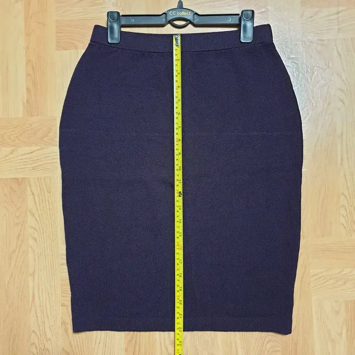 [BUNJANG] St. John Santana Knit Banding Skirt / ST.JOHN 센존컬렉션 클래식 시그니처 퍼플 산타나니트 밴딩 스커트 6