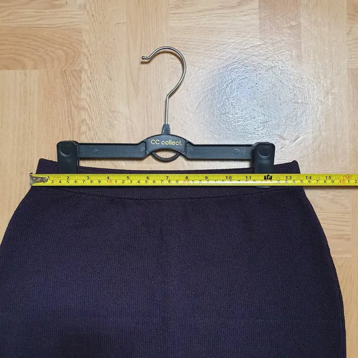 [BUNJANG] St. John Santana Knit Banding Skirt / ST.JOHN 센존컬렉션 클래식 시그니처 퍼플 산타나니트 밴딩 스커트 6