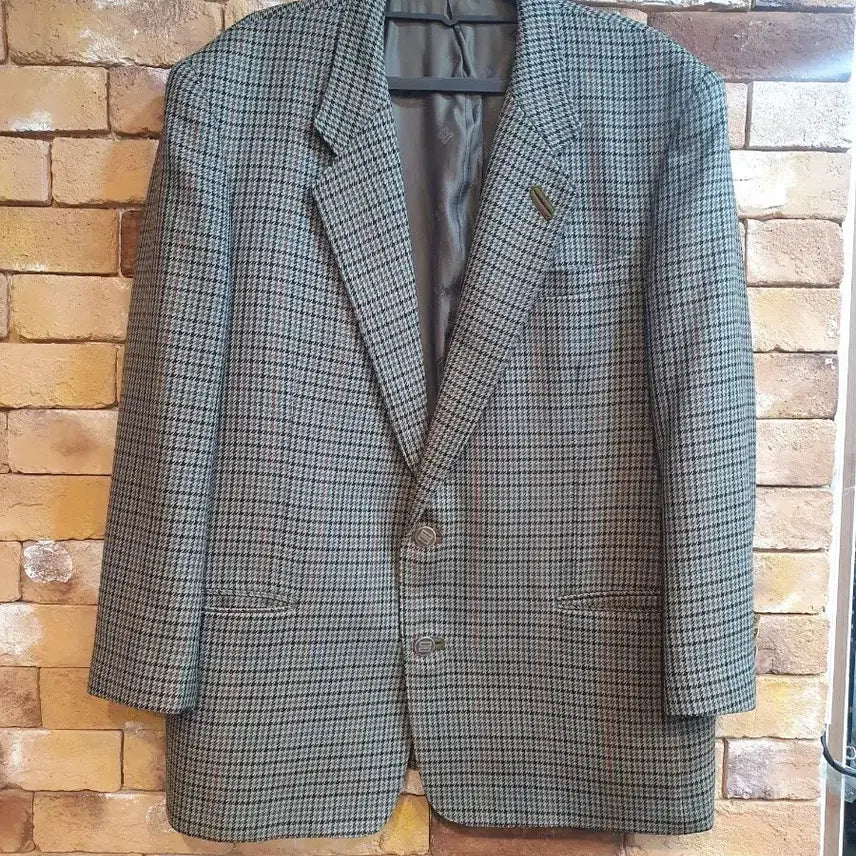 [BUNJANG] DAKS Check Pattern Jacket / 닥스 체크무늬 자켓