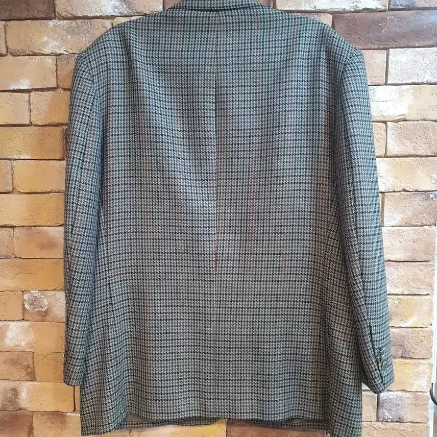 [BUNJANG] DAKS Check Pattern Jacket / 닥스 체크무늬 자켓