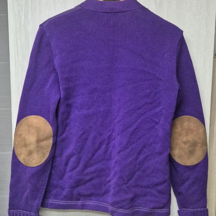 [BUNJANG] Ralph Lauren Rugby Purple Cardigan / 랄프로렌 럭비 퍼플 가디건
