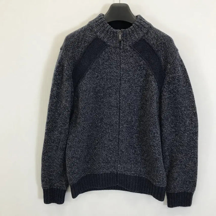 [BUNJANG] Club Cambridge Wool Knit Zip-up [Men&
