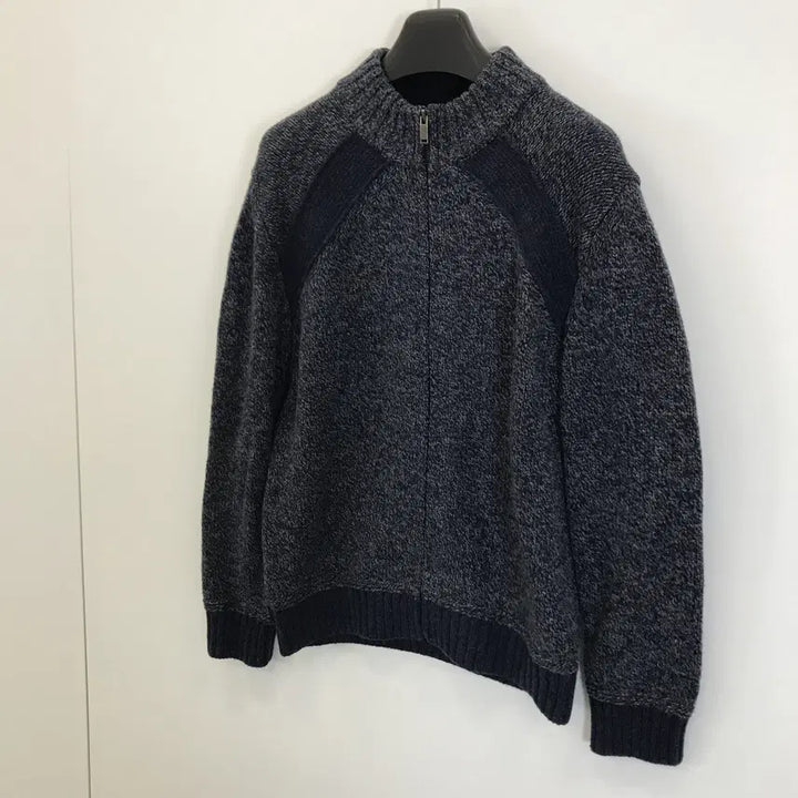 [BUNJANG] Club Cambridge Wool Knit Zip-up [Men&