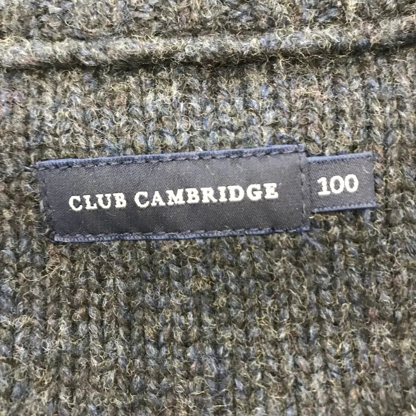 [BUNJANG] Club Cambridge Wool Knit Zip-up [Men&
