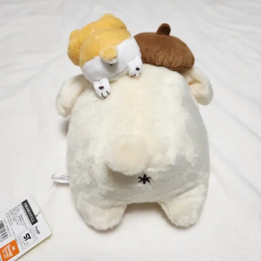 [BUNJANG] Sibanban Sanrio Pompompurin Collaboration Plush / 시반반 산리오 폼폼푸린 콜라보 인형