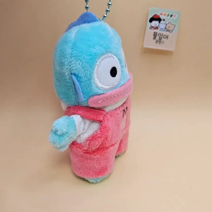 [BUNJANG] Hangyodon Overalls Keyring / 멜빵 바지 한교동 키링. 새상품. 한교동