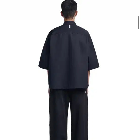 [SOLD OUT] 노매뉴얼 NM BOX HALF SHIRTS - BLACK L사이즈