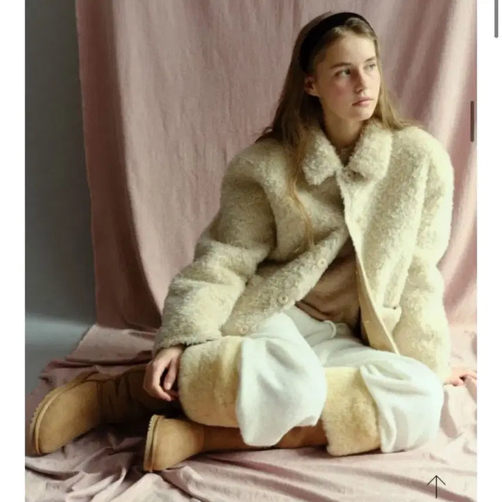 [BUNJANG] Thefou Reversible Fur Jacket / 더에프유 리버시블 퍼