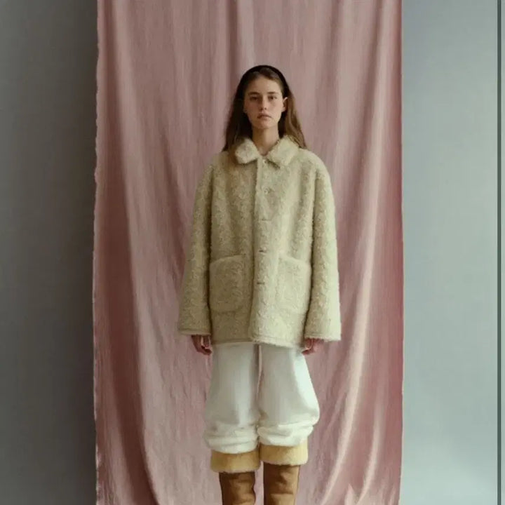 [BUNJANG] Thefou Reversible Fur Jacket / 더에프유 리버시블 퍼