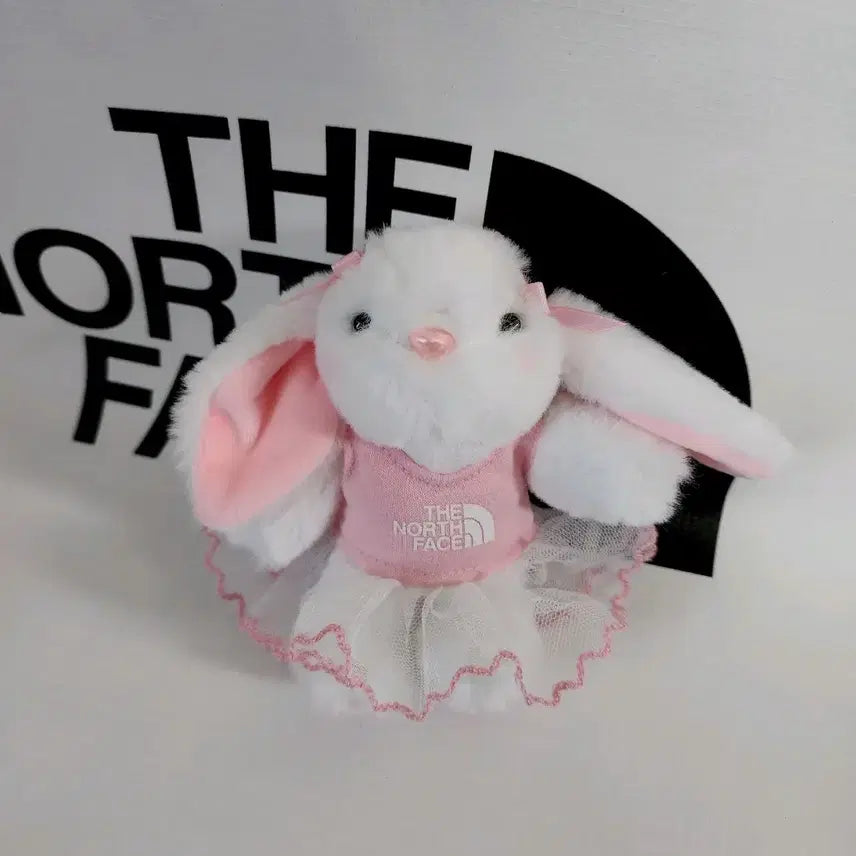 [BUNJANG] The North Face Bunny Ballerina Keyring / 노스페이스 토끼 인형 핑크 발레리나 키링