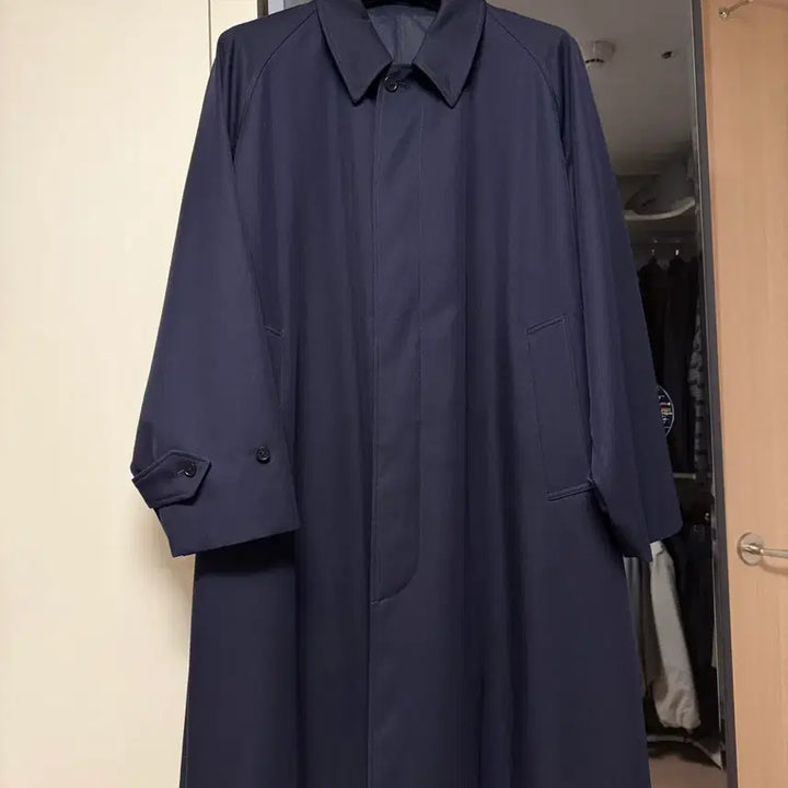 [SOLD OUT] 캡틴선샤인 24fw 다크네이비 워커코트 1사이즈