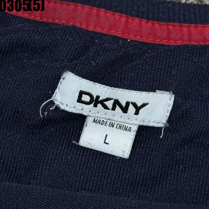 [SOLD OUT] DKNY 네이비/레드 긴팔 티셔츠