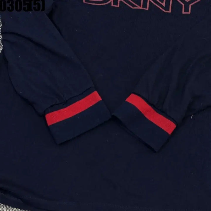 [SOLD OUT] DKNY 네이비/레드 긴팔 티셔츠