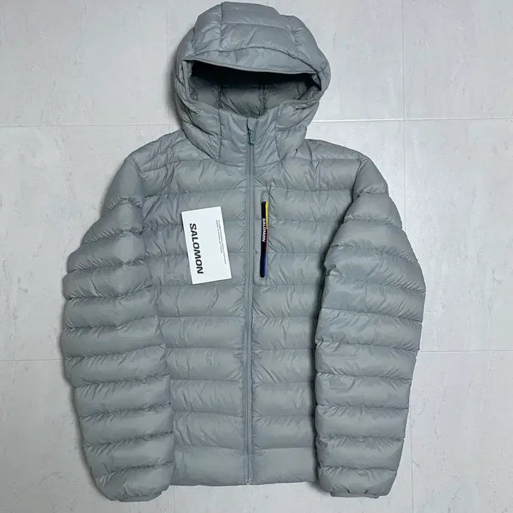 [BUNJANG] Salomon X-Fuse Lightweight Padded Jacket (Light Grey) / 살로몬 엑스퓨즈 경량패딩(라이트 그레이)