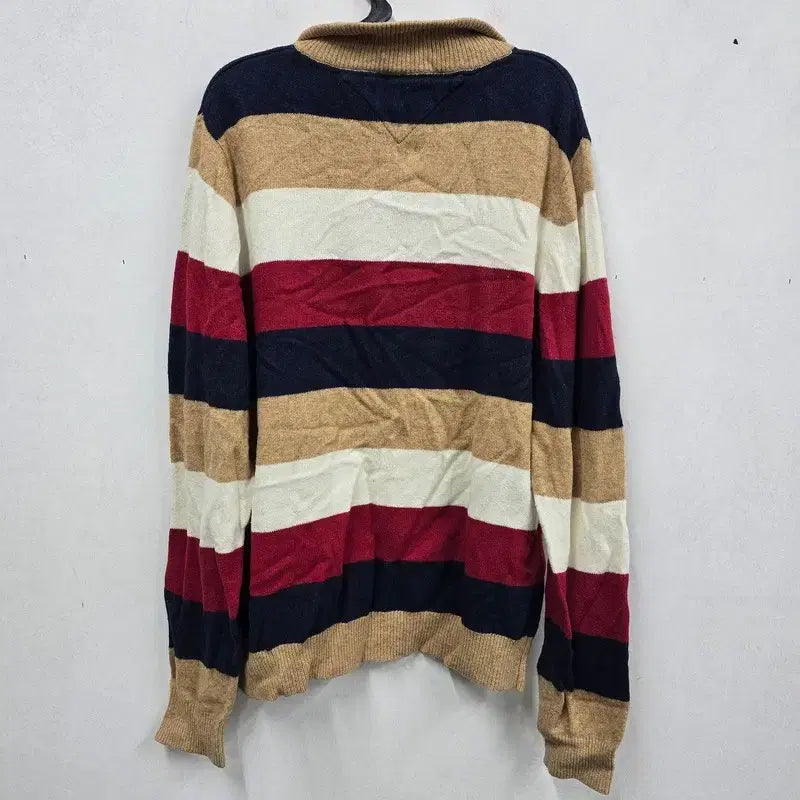 [SOLD OUT] [정품/M] 타미힐피거 남성 반집업 니트     FF