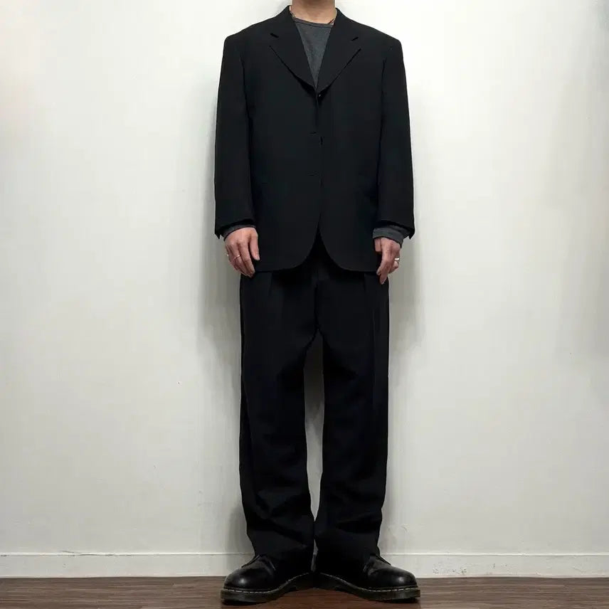 [SOLD OUT] 00s Balanciaga 발렌시아가 빈티지 쓰리버튼 셋업