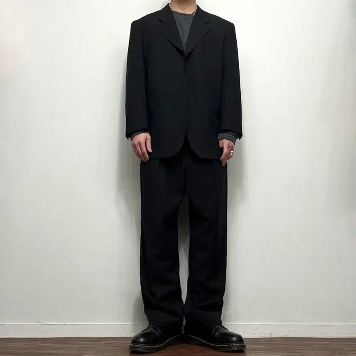 [SOLD OUT] 00s Balanciaga 발렌시아가 빈티지 쓰리버튼 셋업
