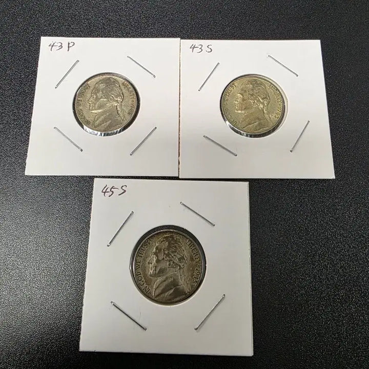 [BUNJANG] United States 1943-1945 Jefferson Nickel (Used) / 미국 5센트 제퍼슨 은화 사용제