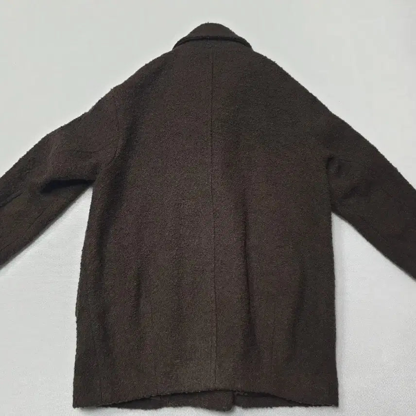 [SOLD OUT] 칼라거펠트 브라운 더블 코트 여성95~100