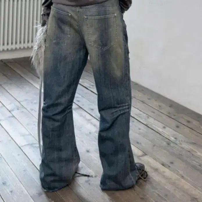 [BUNJANG] Fortena Denim Curved Jeans Size S (Unworn) / 포르테나 데님 S사이즈 미시착 새상품