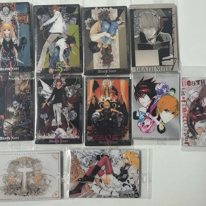 [BUNJANG] Death Note Wafer Card Set (11 types) / 데스노트 웨하스 11종