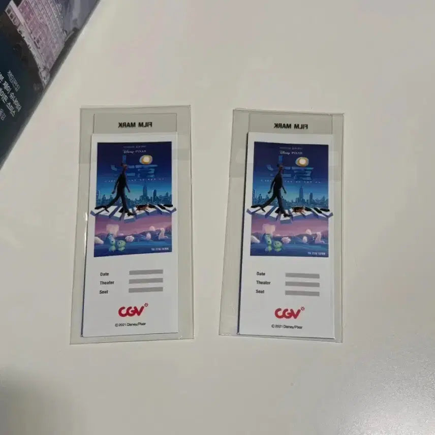 [SOLD OUT] 영화 소울 아트카드 필름마크 오리지널티켓 티켓북그립톡 디즈니픽사 굿즈