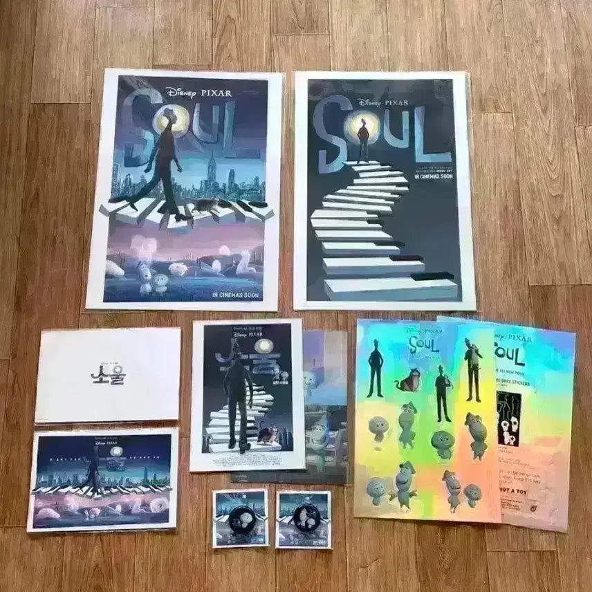 [SOLD OUT] 영화 소울 아트카드 필름마크 오리지널티켓 티켓북그립톡 디즈니픽사 굿즈