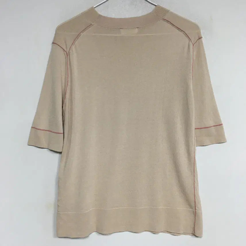 [SOLD OUT] TIME 타임 실크 반팔 니트 90