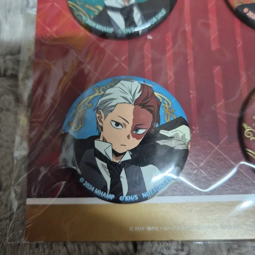 [BUNJANG] My Hero Academia Your Next Todoroki Shoto Can Badge / 히로아카 유어넥스트 집사 토도로키 쇼토 캔뱃지