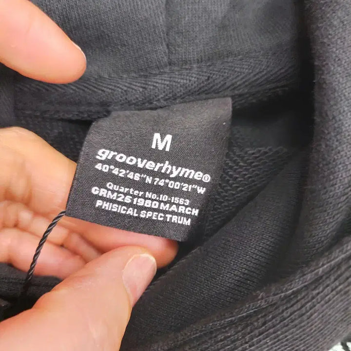 [BUNJANG] GrooveLime Dust Circle Hoodie (M) / 그루브라임 3단쭈리 더스트 서클 후드티[미사용] 남성M 6c2