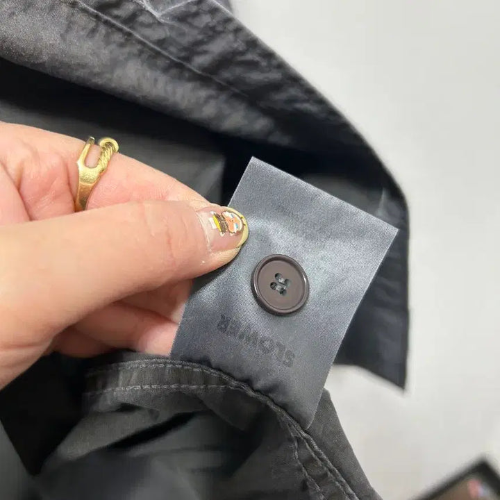 [BUNJANG] Slowear Black Shirt Jacket (XL) / 슬로우웨어 블랙 셔츠 남방 셔츠 자켓 XL
